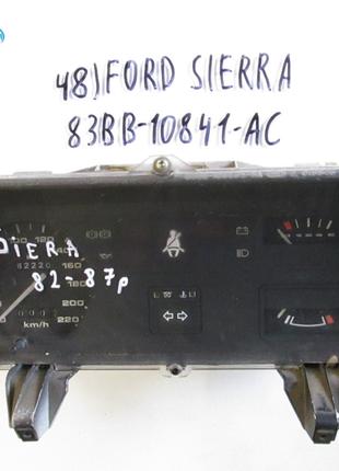 Панель приборов Ford Sierra 1 1982-1987 1.8 Diesel 83BB10841AC...