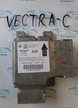 Блок управления airbag opel Vectra C, 13186948