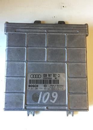 Блок управління двигуном Audi a4 b5 1.8 №109 8d0907557cx 02612...