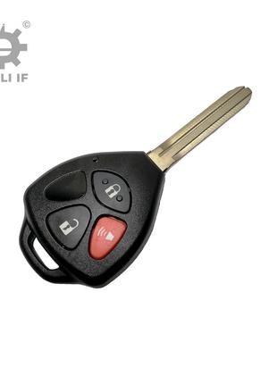 Корпус ключа Рав 4 Тойота 3 кнопки тип 1 2009DJ1030 12BCM01
