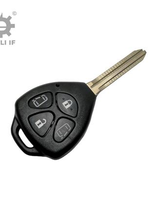 Корпус ключа Королла Тойота 4 кнопки тип 1