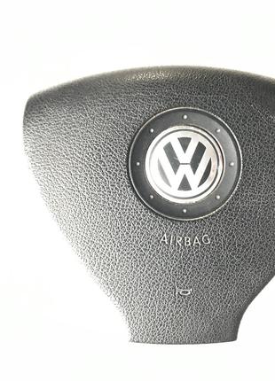Подушка безопасности Airbag в руль Volkswagen Passat B6 Golf V...