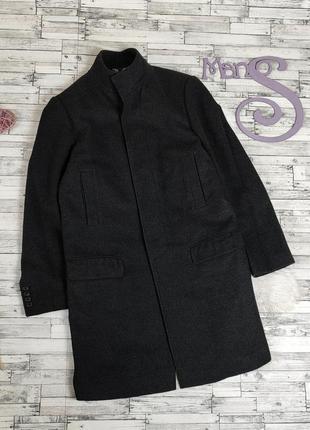 Мужское пальто austin reed черного цвета размер 46 м