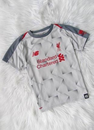 Спортивная футбольная футболка new balance l.f.c. liverpool fc...