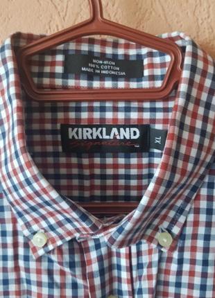 Рубашка хлопок kirkland xl