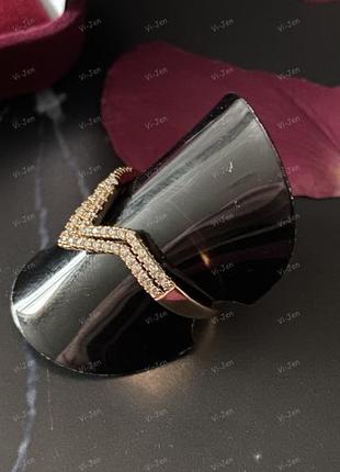 Дизайнерское кольцо «arte», медицинское золото, ювелирный сплав.
