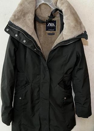 Zara парка куртка, размер xs