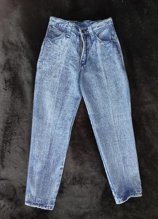 Крутые вареные джинсы ретро 158-164