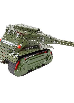 Металлический Конструктор для Мальчиков Танк Технок 540 Детале...
