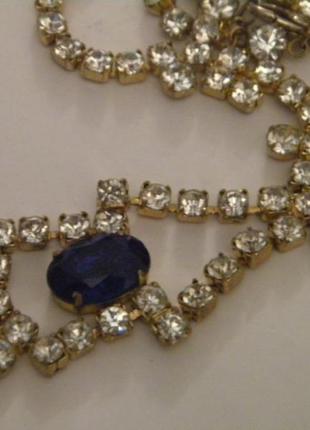 Колье ожерелье винтаж 1970 годов яблонекс чехословакия №1304
