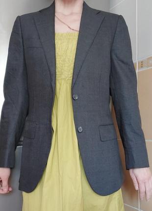 Итальянский пиджак для подростка, мужской пиджак, р c