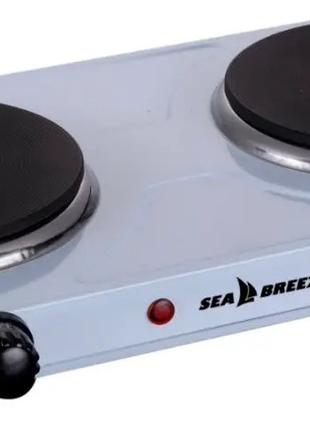 Электроплита Sea Breeze SB-063 2000 Вт белая