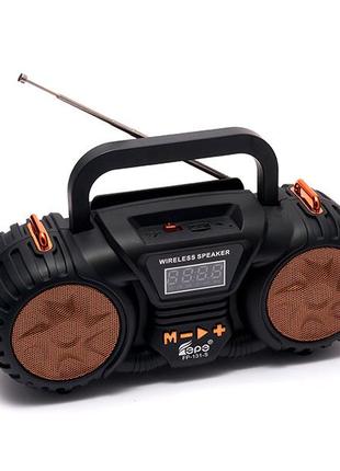 Портативное FM-радио EPE FP-131-S с USB/TF/MP3 Музыкальный пле...