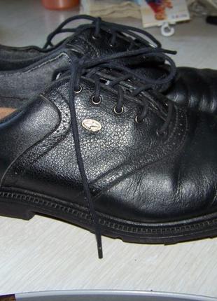 Черные классические туфли на шнурках nike golf air 23 см стелька