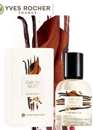 Парфумована вода cuir de nuit, 30мл yves rocher