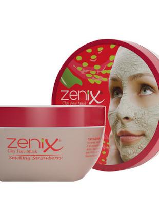 Глиняна маска для обличчя з ароматом полуниці Zenix, 350 г