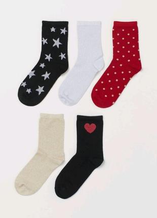 Носочки шкарпетки носки шкарпеточки h&m бавовна