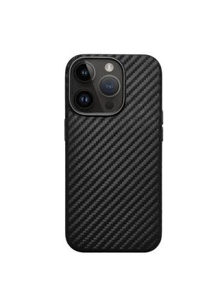 Чехол K-Doo Mag Noble Collection Carbon Black для iPhone 14