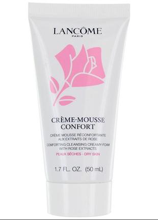 Крем-пенка для снятия макияжа
lancome creme-mousse confort