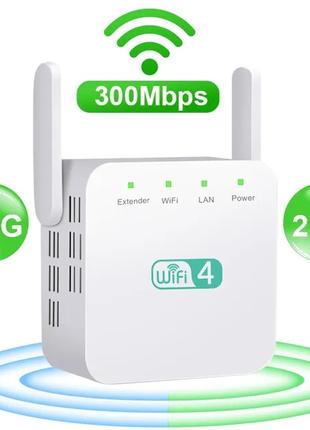 Wi-fi ретрянслятор для wi-fi роутера до 300 мб/с 2,4 gb
