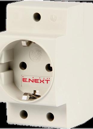 Розетка на DIN-рейку 230 В Enext e.socket.pro.din.tms