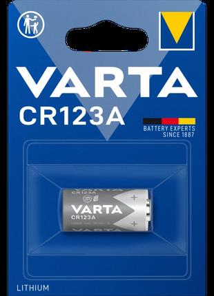 Батарейка VARTA CR 123A BLI 1 LITHIUM