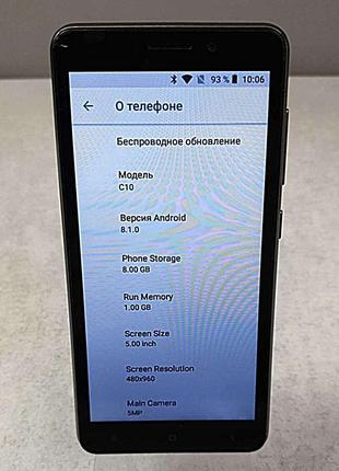 Мобильный телефон смартфон Б/У Oukitel C10