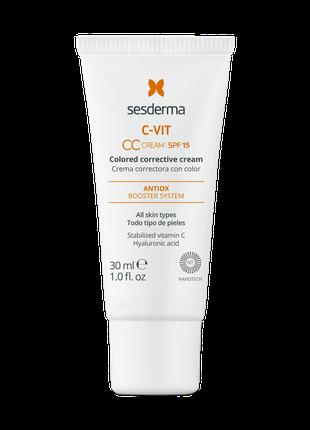 Сесдерма C-Vit CC-крем для лица SPF 15 SesDerma C-Vit CC Cream...