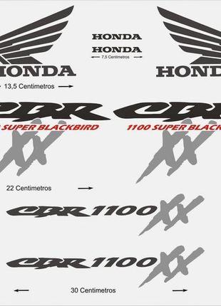 Виниловые наклейки " Honda CBR 1100 "