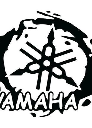 Виниловые наклейки " Yamaha " 15x15 см