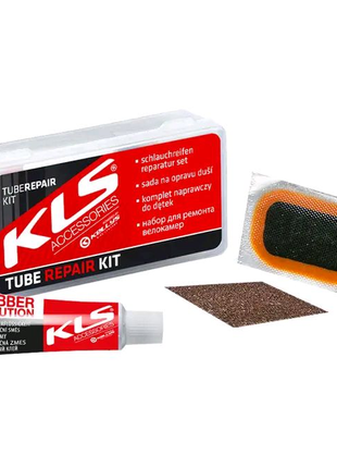 Набір для заклеювання велокамери KLS Repair kit