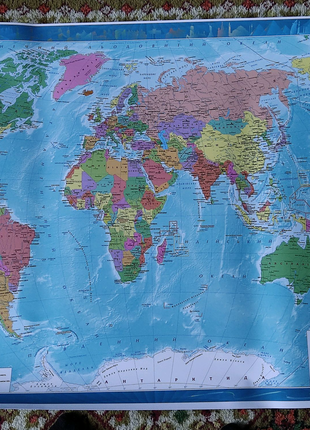 Політична карта світу.