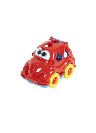 Детская игрушка жук-сортер orion 201or автомобиль (красный)