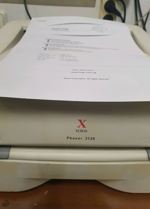 Принтер xerox 3120