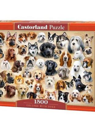 Пазлы castorland "собаки", 1500 элементов