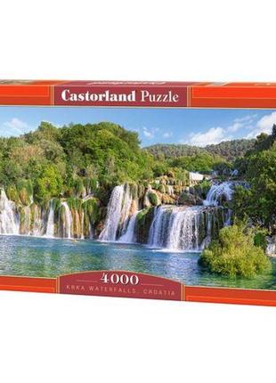 Пазлы "водопад крка, хорватия" (4000 элементов)