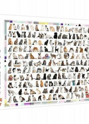 Пазлы "208 котов", 1000 элементов
