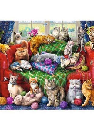 Пазлы "котята на диване", 1500 элементов