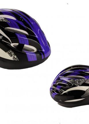 Шлем для катания на велосипеде, самокате, роликах ms 0033 боль...