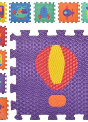 Детский коврик мозаика mr 0358  из 9 элементов