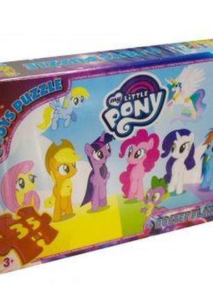 Пазлы "my little pony: персонажи",  35 эл