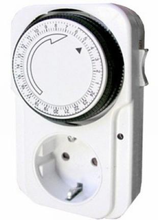 Розетка с таймером механическая Programmer timer TG 14A, GP, р...