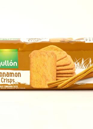 Печенье с корицей Gullon Cinnamon Crisps 235гр (Испания)