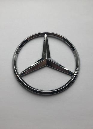 Значок Ємблема на кришку багажника Mercedes Мерседес 90 мм, W2...