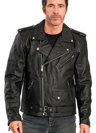 Кожаная мотокуртка highway 1 pilot fashion leather jacket