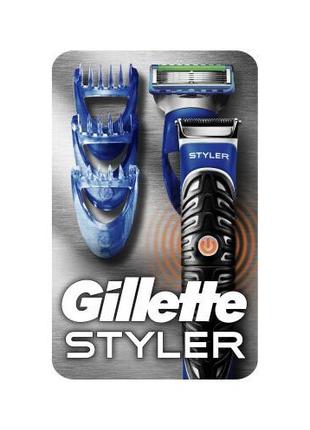 Бритва Gillette Fusion ProGlide Styler із касетою+3 насадки дл...