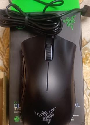 Мышь компьютерная под Razer DeathAdder проводная оптическая 64...