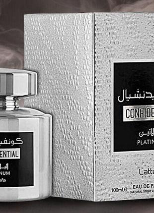 Парфумована вода Lattafa Perfumes Confidential Platinum 100 мл