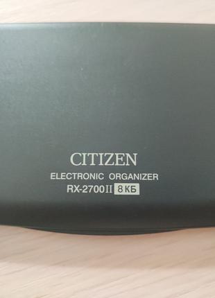 Кишеньковий органайзер CITIZEN RX-2700 II 8 кб