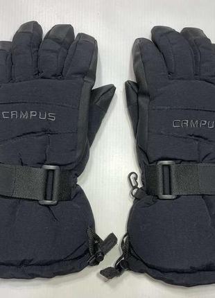Лыжные перчатки campus, snowwear, thinsulate, очень теплые, m-...